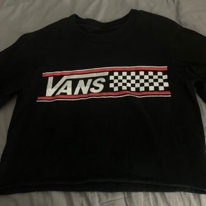 Vans cropped long tee